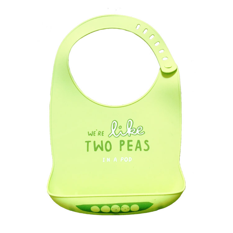 Bib Silicone Feeding Baby Cover